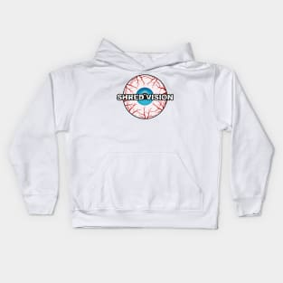 shred vision front and back Kids Hoodie